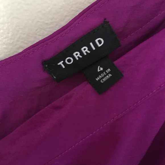 Sophie Fuchsia Button Loop Cami Torrid 4 - Picture 3 of 9